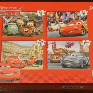 Cars pussel 4-in-1 set.