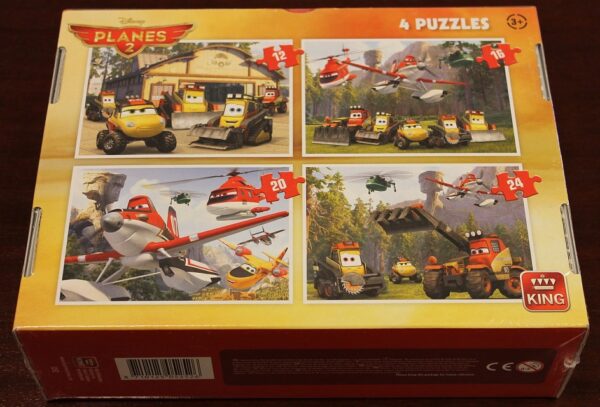 Planes pussel 4-in-1 set.