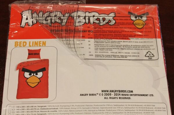 Angry Birds Påslakan set
